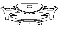 Genesis G80 Exterior 2021 - Bumper+Headlamp
