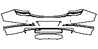 Genesis G80 Exterior 2021 - Rear Bumper (with 4 PDC)