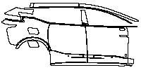 HiPhi HiPhi X Exterior 2021 - (right) Door+Side Skirt+Rear Fender (with "Founder Edition" model emblem)