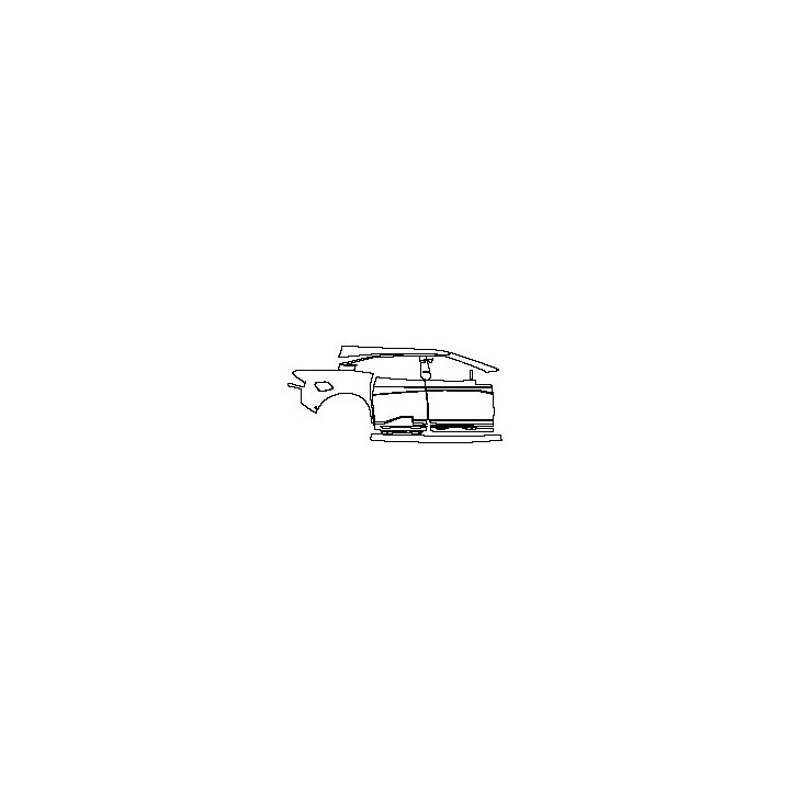 (right)Door+Side Skirt+Rear Fender