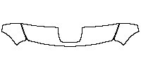 Honda Honda e Exterior 2020 - Hood+Fender (One third of Hood + Fender)