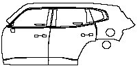 (left) Door+Rear Fender