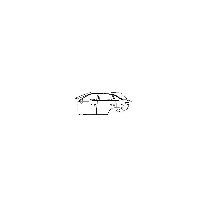 (left) Door+Rear Fender+Side Skirt