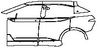 HiPhi HiPhi Y Exterior 2023 - (left) Door+Rear Fender+Side Skirt