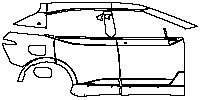 HiPhi HiPhi Y Exterior 2023 - (right) Door+Rear Fender+Side Skirt