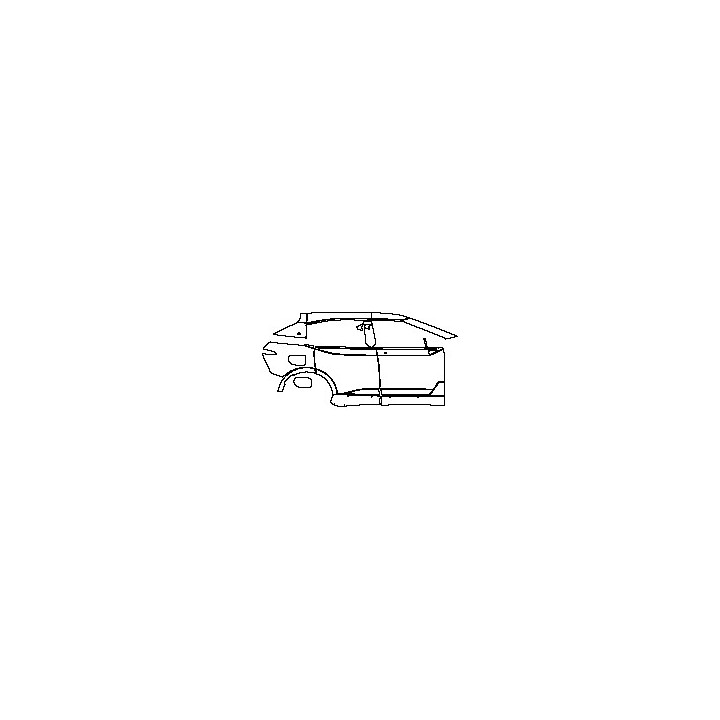 HiPhi HiPhi Y Exterior 2023 - (right) Door+Rear Fender+Side Skirt