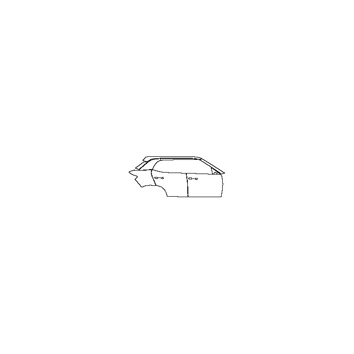 (right) Door+Rear Fender+Side Skirt