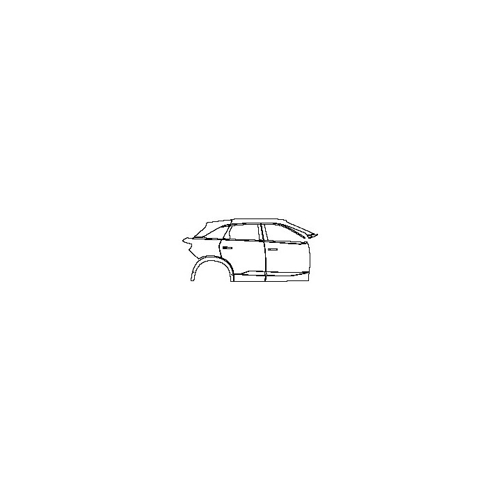 Hyundai Nexo Exterior 2019 - (right) Door+Rear Fender+Side Skirt