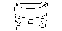 Hyundai Tucson L (CN) Exterior 2021 - Trunk Lid (with ''北京现代'' ''Tucson L'' ''270T''model emblem)