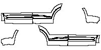 Hyundai Santa Fe (US) Exterior 2019 - Rocker Panel (with chrome trim)