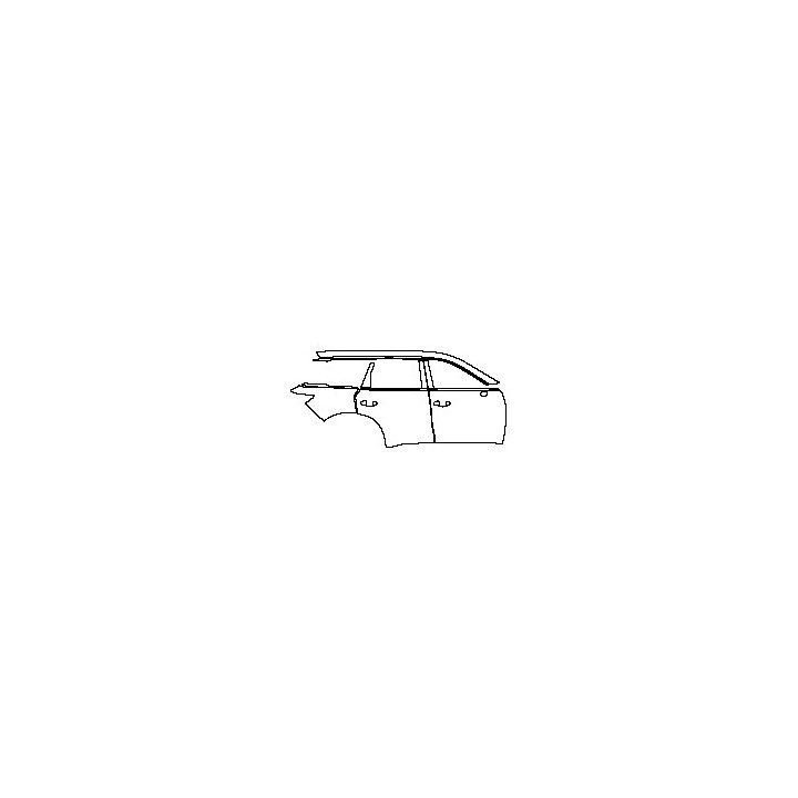 (right) Door+Rear Fender