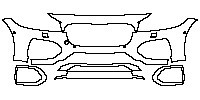 Jaguar XF XFL 2021 - Bumper+Headlamp