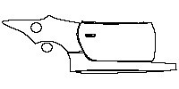 Jaguar F-Type Base 2021 - (right) Door+Rear Fender+Side Skirt