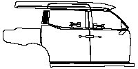 (right) Door+Side Skirt+Rear Fender