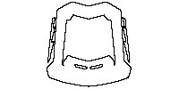 Lamborghini Aventador LP 700-4 2011 - Trunk Lid