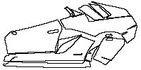 Lamborghini Aventador Avendator S 2017 - (left) Door+Rear Fender+Side Skirt (for Left Hand Drive，with AVENTADOR S emblem on rock