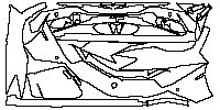 Lamborghini Aventador Avendator S 2017 - Nesting 4/4 (Length: 2.96m; Width: 1.49m)