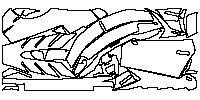 Lamborghini Aventador Avendator SVJ 63 2019 - Nesting 3/4 (Length: 3.54m; Width: 1.49m)