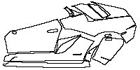 Lamborghini Aventador Avendator S 2018 - (left) Door+Rear Fender+Side Skirt (for Right Hand Drive，with AVENTADOR S emblem on roc