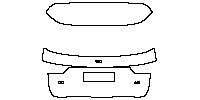 Li Auto ONE Exterior 2019 - Trunk Lid (with 理想 and ONE emblems)