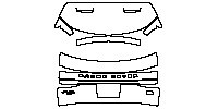 Land Rover Range Rover Velar R-Dynamic S 2017 - Trunk Lid (paint edge extended 5mm)