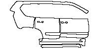 (right) Door+Side Skirt+Rear Fender