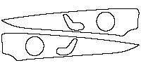 Mercedes-Benz E Class Sedan 2014 - (front) Door Trim (without seat memery, without ventilation or heating.)