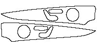 Mercedes-Benz E Class Sedan 2014 - (front) Door Trim (without seat memery, with ventilation or heating.)