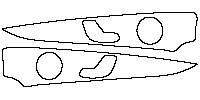 Mercedes-Benz E Class Sedan 2014 - (front) Door Trim (with seat memery, without ventilation or heating.)