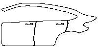 Mercedes-Benz GLC Coupe (2023) 2023 - (left) Door+Rear Fender