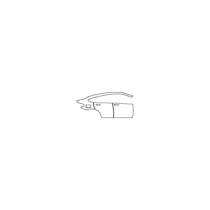 Mercedes-Benz GLC Coupe (2023) 2023 - (right) Door+Rear Fender