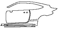 (left) Door+Rear Fender+Side Skirt