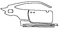(right) Door+Rear Fender+Side Skirt