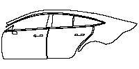(left) Door+BC Pillar+Rear Fender