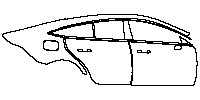 (right) Door+BC Pillar+Rear Fender