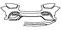 Mercedes-Benz GLE GLE Coupe 2021 - Bumper+Headlamp