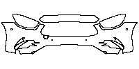 Mercedes-Benz E Class Sedan 2014 - Bumper+Headlamp
