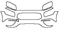 Mercedes-Benz GLB Exterior 2020 - Bumper+Headlamp (No radar)