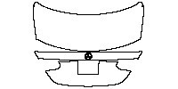 Mercedes-Benz E Class Sedan 2014 - Trunk Lid (Without model emblem)