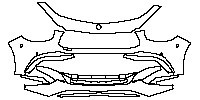 Mercedes-Benz E Class Sedan 2017 - Bumper