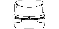 Mercedes-Benz E Class Wagon/Estate 2021 - Trunk Lid (with ''E4X0'', ''4MATIC'' emblems)