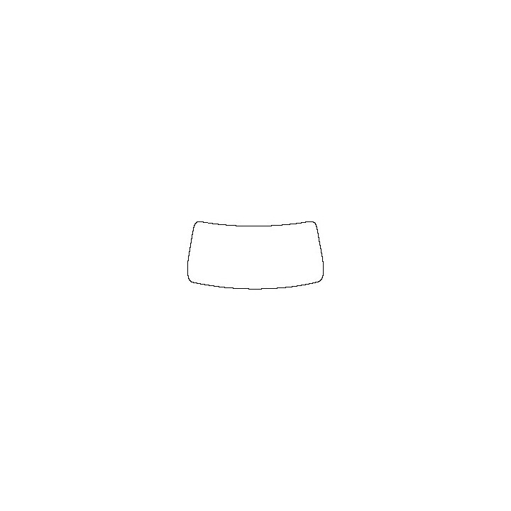 Mercedes-Benz CLS Sedan 2019 - Windshield (without mirror and dotted area cutout)