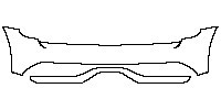 MINI MINI Hardtop 4 Door Cooper S 2021 - Rear Bumper