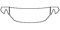 Mazda Atenza (Mazda 6) Sedan/Saloon 2020 - Hood+Fender (One third of Hood+Fender)