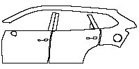 Mazda CX-9 Exterior 2016 - (left）Door+Rear Fender