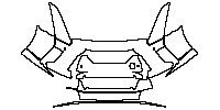 Nissan GT-R Base 2009 - Bumper+Headlamp