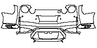 Nissan GT-R Base 2009 - Rear Bumper (with GT-R emblem)