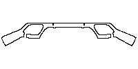 Lower Rear Bumper