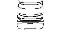 Porsche Cayenne Coupe Cayenne Turbo Coupe 2019 - Trunk Lid (with Cayenne Turbo emblem)