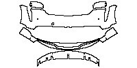 Porsche Taycan Cross Turismo 2021 - Bumper+Headlamp (with offroad design package)